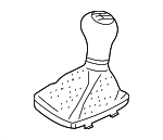 8K0863278HIXV - : Shift Boot for Audi: A4, A4 Quattro, S4 Image