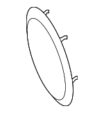 51436978049 - Body: 2006-2010 BMW - Speaker Grille for BMW: 650i, M6 Image