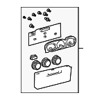 5590253080 - Body: Heater Control for Lexus: IS300 Image