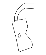 8386153220 - Body: Plate for Lexus: IS300 Image