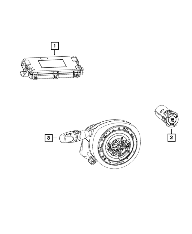 68234228AD - Electrical: Hub Receiver for Mopar Image