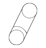 571702D101 - Cooling System: Power Steering Belt for Hyundai Image