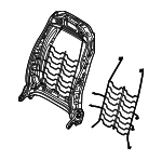 52107911660 - Body: Seat Back Frame for Mini Image