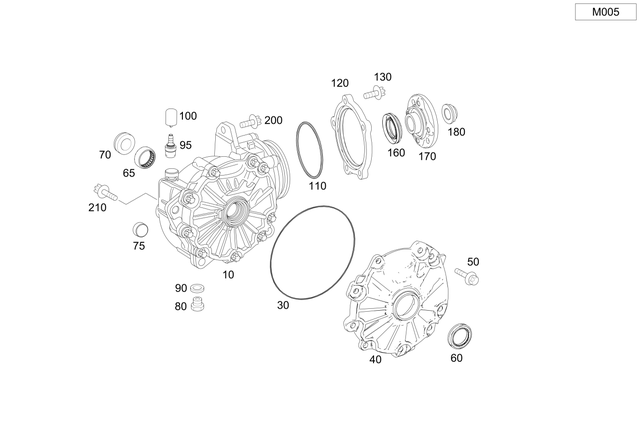 39900003 - Front Axle: Hexalobular Head Screw for Mercedes-Benz Image image