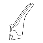 611610C040 - Body: Inner Hinge Pillar for Toyota: Sequoia, Tundra Image