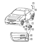 5096980AA - Instrument Panel and Radios and Consoles: Hex Nut for Mopar Image