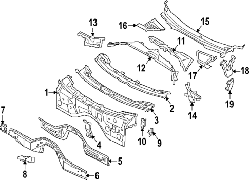 Cowl for 2023 BMW XM #0