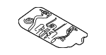 KMV656451 - Exhaust: Muffler Shield for Mazda Image