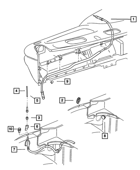 Radio, Antenna, and Speakers for 2001 Dodge Ram 2500 #3