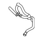 17125A0B4F5 - Cooling System: Vent Hose for BMW Image