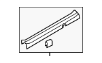 858711W000HU - Body: Front Sill Plate for Kia: Rio Image