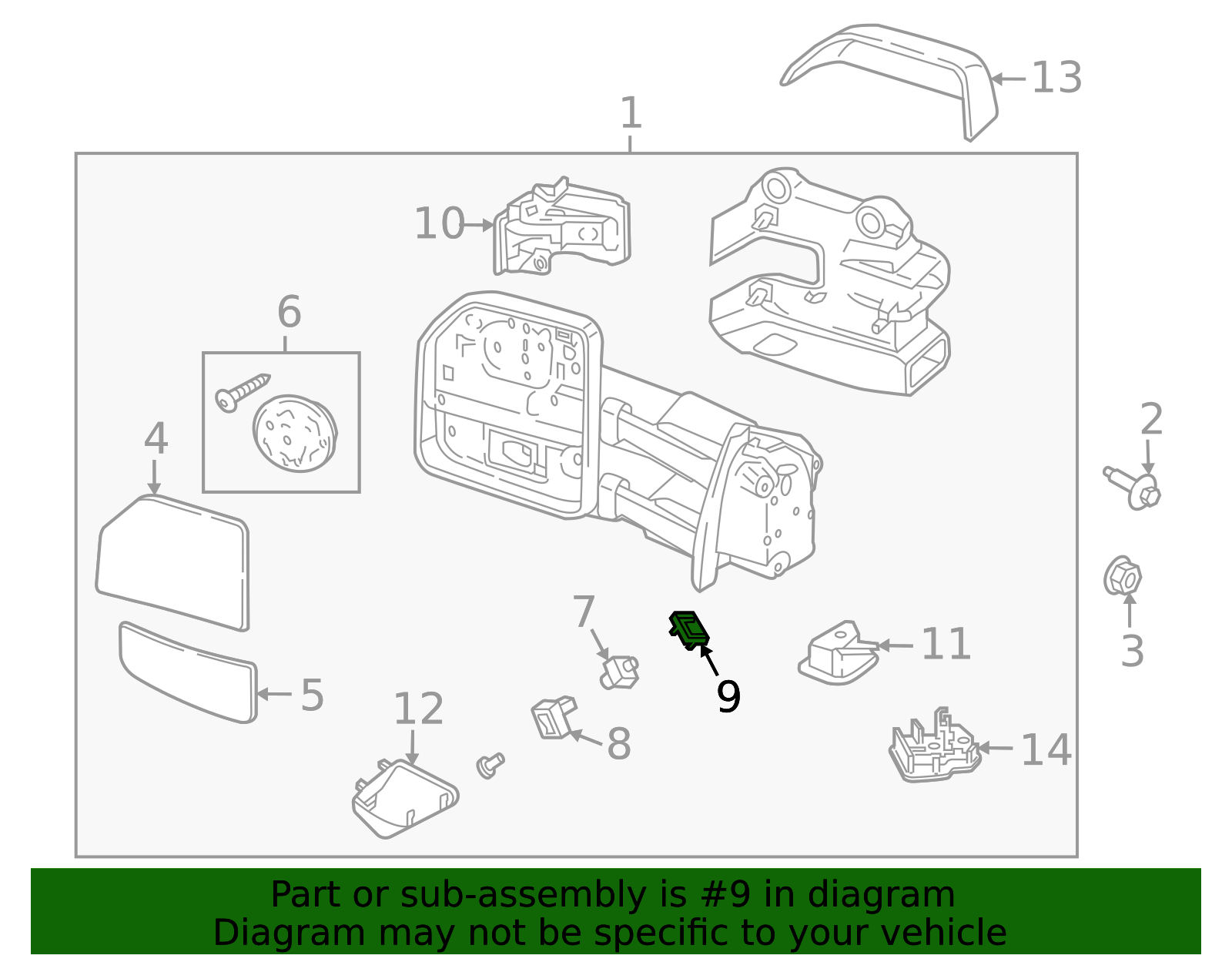 2021-2026 Ford Inner Bracket ML3Z-19H421-E | OEM Parts Online