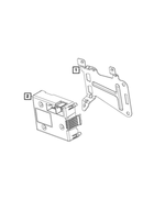 68160146AA - Electrical: Module Bracket for Ram: 1500, 1500 Classic, 2500, 3500 Image