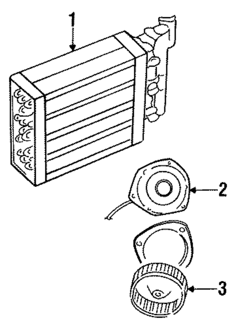 Condenser, Compressor & Lines for 1990 Dodge Daytona #1