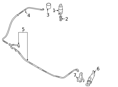 Headlamp Washers/Wipers for 2020 Audi A4 Quattro #0