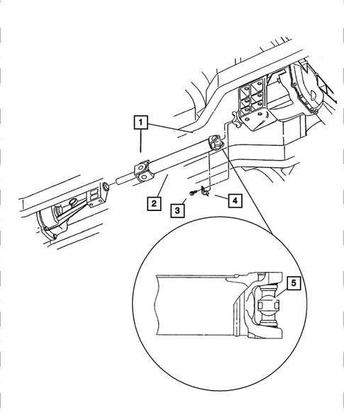 Propeller Shaft for 2002 Dodge Viper #0
