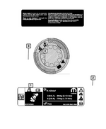 68494653AA - Labels: Washer Fluid Label for Mopar Image