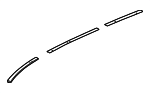 74325T90A12 - Body: Roof Molding for Honda Image