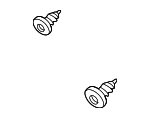 99991924201 - Body: License Bracket Screw for Porsche Image