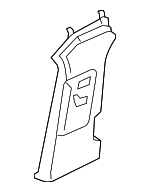 4M0867243FK23 - Body: Upper Center Pillar Trim for Audi: Q7, SQ7 Image