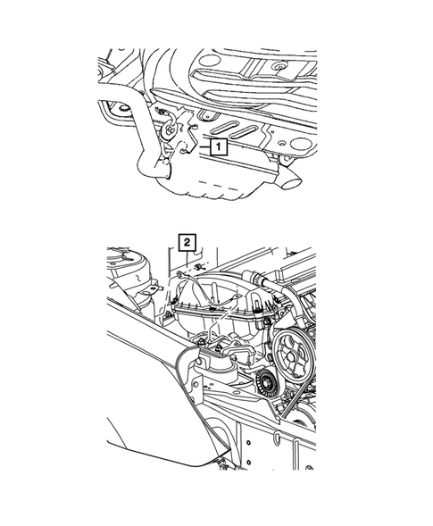 Wiring-Powertrain for 2014 Dodge Challenger #1