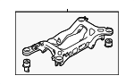 97033105134 - Suspension: Cross-member for Porsche: Panamera Image