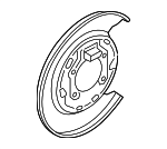 582512W000 - Brakes: Backing Plate for Kia: Sorento Image
