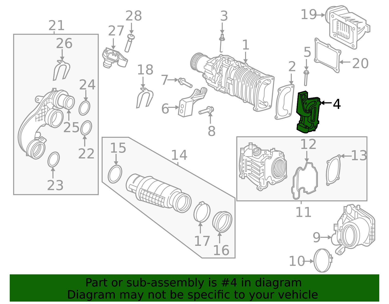 31459809 - Supercharger Bracket - 2015-2021 Volvo | Volvo OEM Parts Direct