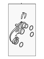 32222128 - Engine: Air Pipe for Volvo: S60, S90, V60, V60 Cross Country, V90, V90 Cross Country, XC60, XC90 Image