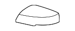 963747JA0H - Body: Mirror Cover for Nissan Image