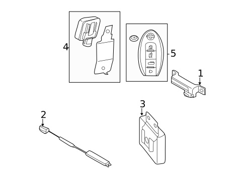 Electrical Components for 2014 Nissan Quest #1