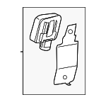 256401JA7E - Electrical: Buzzer Switch for Nissan Image
