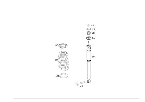 Springs and Suspension, Rear for 2017 Smart Fortwo #0