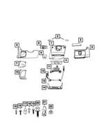 6107044AA - Interior Trim: Tapping Screw for Mopar Image