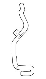 G938042010 - Cooling System: Front Hose for Toyota: bZ4X Image