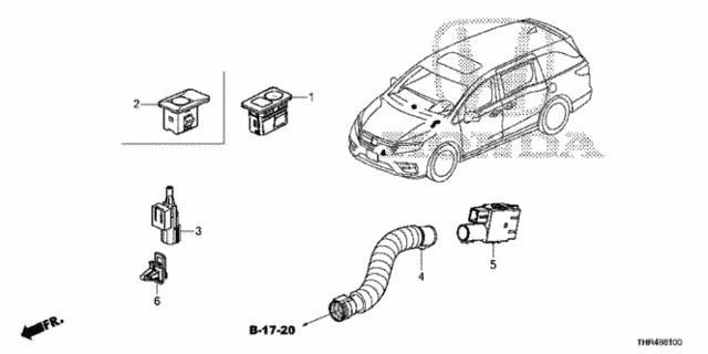 A/C Sensor for 2019 Honda Odyssey #0