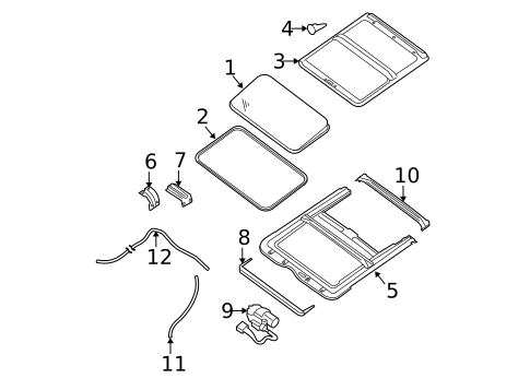 Sunroof for 2010 Nissan Sentra #0