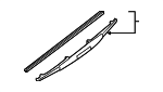 86542AG080 - : 2005-2007 Subaru Impreza Rear Wiper Blade Replacement GENUINE OEM BRAND NEW for Subaru Image