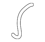 86655SJ250 - Body: Washer Hose for Subaru: Forester Image