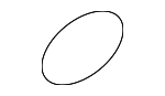 18303T2BA01 - Exhaust: Muffler &amp; Pipe Gasket for Acura Image