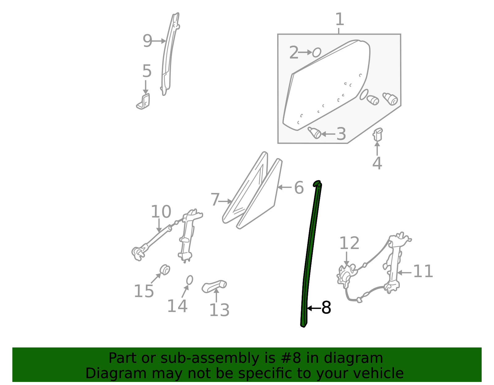 NA01-59-604B - Division Channel 1990-1999 Mazda Miata | Mazda-Parts