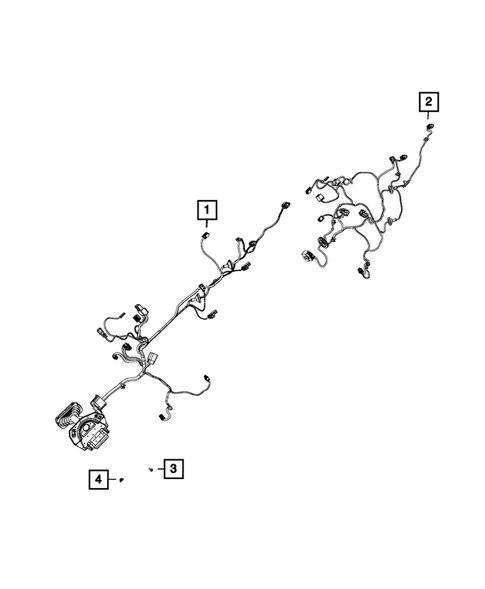Wiring-Body and Accessories for 2011 Ram 3500 #4