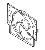 17417618788 - : Fan Shroud for BMW: 528i, 528i xDrive Image