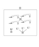 68093247AD - Mopar Accessories - Component Parts: Door Handle Cap for Mopar Image