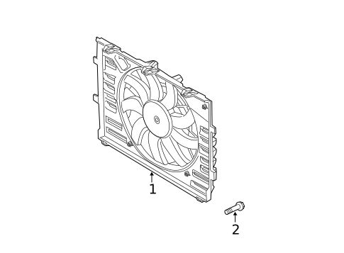 Cooling Fan for 2018 Porsche Cayenne #0