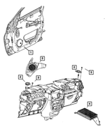 4672383AG - : Amplifier for Mopar Image