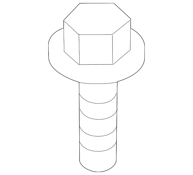 Genuine Mazda Seat Assembly Mount Bolt 9YAA-71-002 | eBay