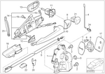 51217011244 - Bodywork: Door Lock with Motor Actuator, Right for BMW Image