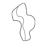 22707365 - Body: Release Cable Clip for Saturn: L100, L200, L300, LS, LS1, LS2, LW1, LW2, LW200, LW300 Image