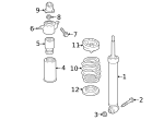 4M0511115EG - Suspension: Coil Spring for Audi Image